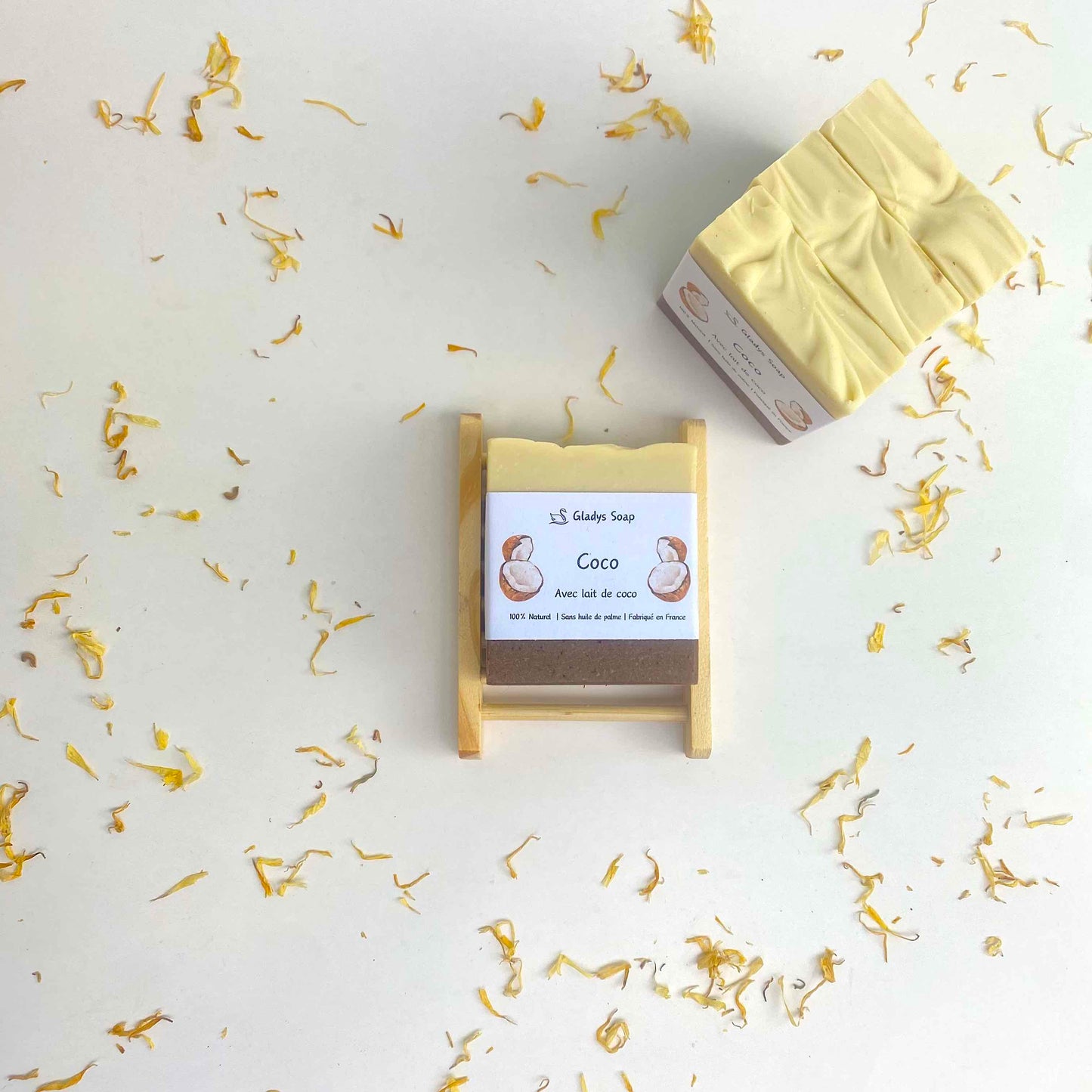 Savon au lait de coco