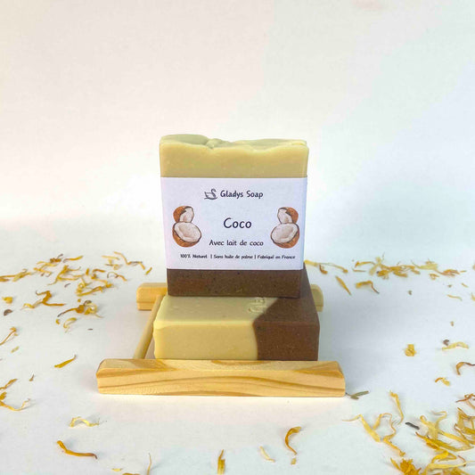 Savon au lait de coco