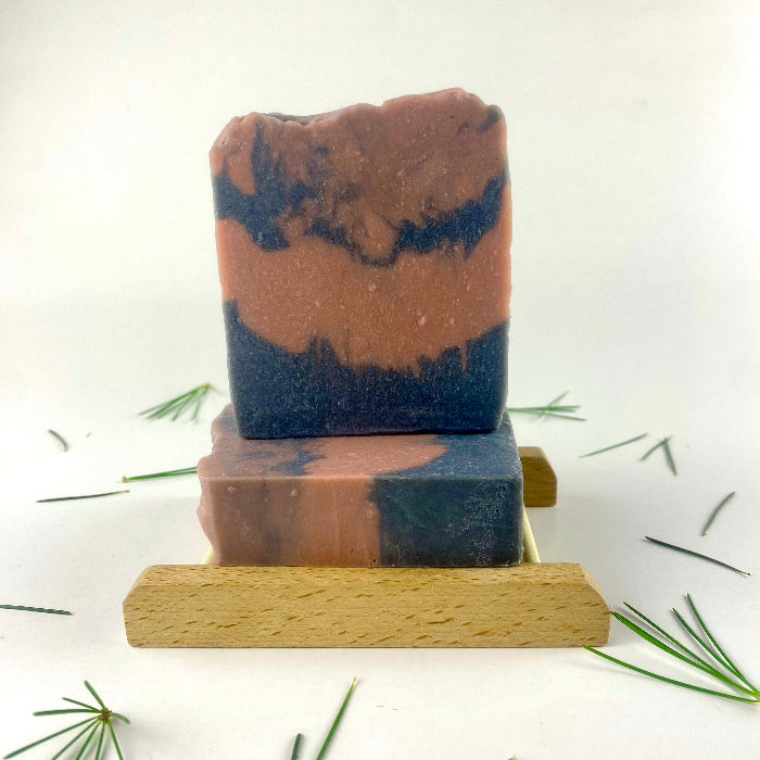 handmade natural sensitive skin soap black rose skincare gift essential oils