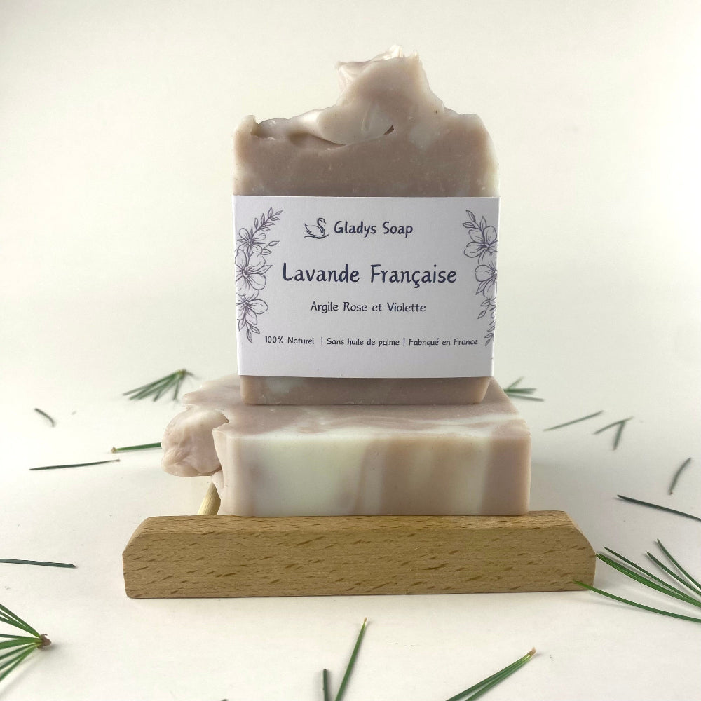 handmade natural sensitive skin soap french lavender vegan