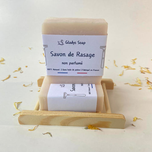 Barre de savon à raser - Non parfumée