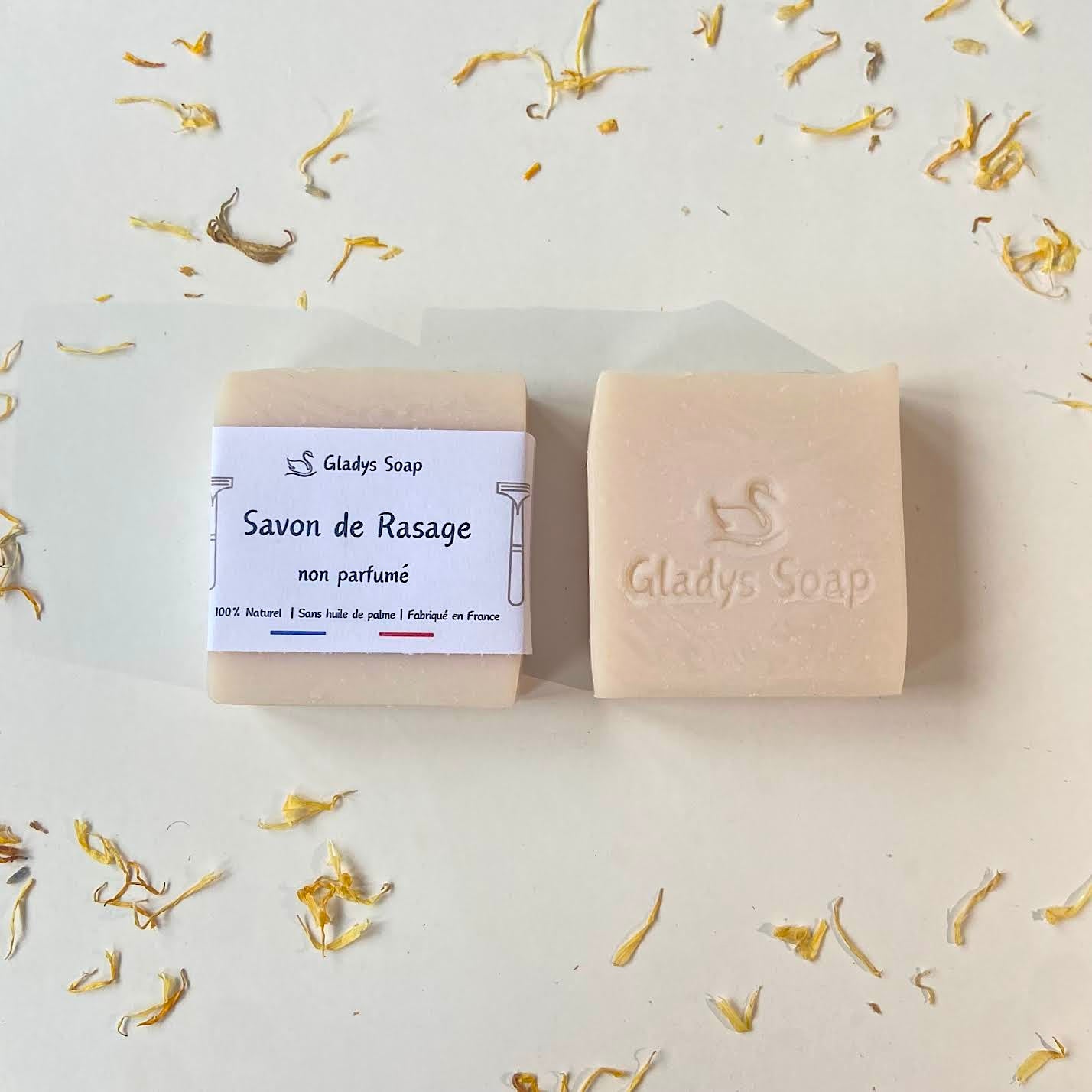 Barre de savon à raser - Non parfumée